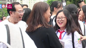 Kỳ thi THPT Quốc gia 2018: Những khoảnh khắc đẹp nao lòng