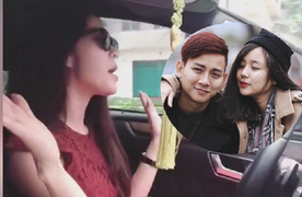 Nam Em buông tay khỏi vô lăng để múa hát, bạn gái Hoài Lâm bức xúc lên tiếng
