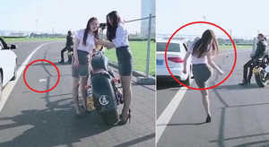 Clip: Ngồi trong ô tô xả rác ra đường, bị gái xinh cao tay dạy bài học nhớ đời