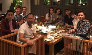 Gần 1 năm sau chia tay, Bảo Anh - Hồ Quang Hiếu lần đầu ngồi cạnh nhau