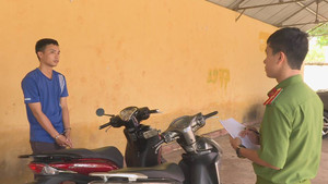 Thua độ bóng đá, nam thanh niên đi trộm 3 xe máy