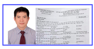 TS Vũ Anh Tuấn: Đề thi môn Hóa học không phù hợp làm trong 50 phút