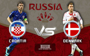 Trực tiếp Croatia vs Đan Mạch, Link xem vòng 1/8 World Cup 2018
