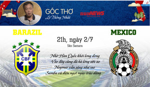 Tiến sĩ Lê Thống Nhất dự đoán Neymar đưa Brazil vào tứ kết