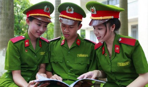 Tỷ lệ chọi khốc liệt vào các trường công an nhân dân năm 2018
