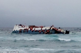 Chìm phà chở 140 người ở Indonesia, ít nhất 6 người chết