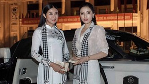 Dàn Hoa hậu, Á hậu đọ sắc bên siêu xe