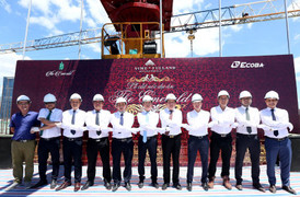 Cất nóc trước thời hạn, The Emerald khẳng định uy tín với khách hàng