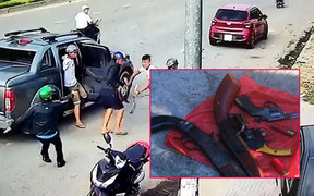 Hàng chục côn đồ hỗn chiến ở Thanh Hóa