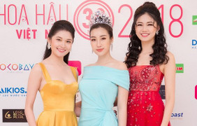 Đỗ Mỹ Linh đọ sắc với Thanh Tú và Thùy Dung sau 2 năm đăng quang