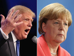 Tổng thống Trump nói Đức bị Nga kiểm soát hoàn toàn, Thủ tướng Merkel đáp trả gay gắt