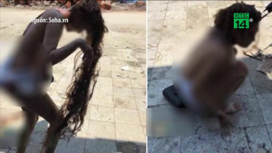 Cô gái bị lột đồ, đổ mắm tôm lên người ở Hà Nội: Do đánh ghen?