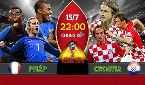 Video kết quả Pháp vs Croatia 4-2: Trận chung kết World Cup 2018 trong mơ