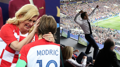 World Cup 2018: Tổng thống Pháp vui sướng tột cùng, Tổng thống Croatia suýt rơi lệ