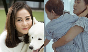 Lần hiếm hoi Thu Minh công khai khoe con trai với khán giả