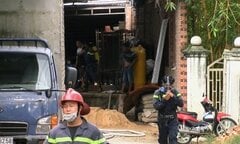 Nhà máy nước đá rò rỉ khí gas, nhiều người ngất xỉu
