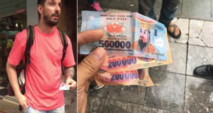 Nghi vấn lái xích lô Hà Nội lừa đảo khách Tây bằng tiền âm phủ gây phẫn nộ