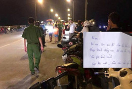 Nữ giáo viên mang thai nhảy cầu tự tử, để lại thư tuyệt mệnh