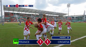 Video: Đội bóng nhí tái hiện chung kết World Cup 2018 cực dễ thương