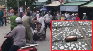 Cảnh sát nổ súng bắt cướp ở TP.HCM: Tên cướp tàn ác chém người đi đường, cướp xe bỏ trốn