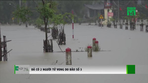 Bão số 3 tấn công Hà Tĩnh, 2 người thiệt mạng