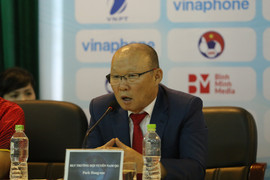 HLV Park Hang Seo: Olympic Việt Nam đặt mục tiêu qua vòng bảng ASIAD 2018