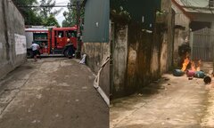 Níu kéo không thành, người đàn ông mang 4 bình gas đến đốt nhà bố vợ
