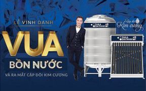 Lễ Vinh danh Vua Bồn nước và ra mắt cặp đôi Kim cương
