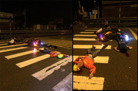 Hai xe máy đối đầu, 4 người bất tỉnh nằm la liệt giữa đường