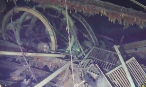 Video: Cận cảnh xác tàu chiến Nga chứa 200 tấn vàng dưới biển sâu