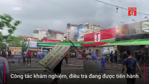 Clip: Cháy quán bia gần hồ Linh Đàm, 1 phụ nữ thiệt mạng