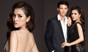 Hoa hậu Thư Dung khoe đường cong gợi cảm với loạt trang phục xuyên thấu