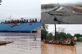 Hé lộ nguyên nhân ban đầu sự cố vỡ đập thủy điện ở Lào