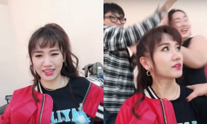 Xuất hiện từ đầu đến cuối, nhưng hóa ra Hari Won chỉ là vai phụ trong clip của ê kíp