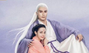 Địch Lệ Nhiệt Ba xinh đẹp, e ấp bên Cao Vỹ Quang trong 'Tam sinh tam thế: Chẩm thượng thư'