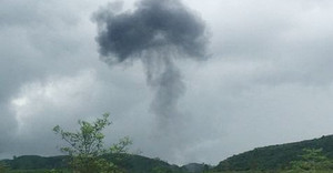 Máy bay quân sự rơi tại Nghệ An, 2 phi công hy sinh