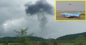 Máy bay SU-22 rơi ở Nghệ An: Bộ Quốc phòng thông tin chính thức