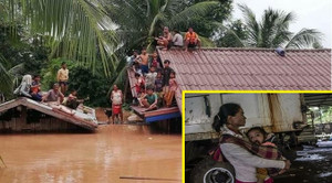 Nhân chứng run rẩy kể lại phút kinh hoàng chống chọi với dòng nước cuồn cuộn do vỡ đập thủy điện ở Lào