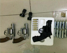 Bắt nhóm người chế tạo vũ khí tại Bình Dương