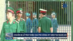 Sáng mai 28/7, tổ chức lễ truy điệu 2 phi công hy sinh ở Nghệ An