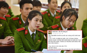 Loạn điểm chuẩn dự kiến vào các trường CAND trên mạng xã hội: Bộ Công an thông tin chính thức