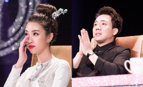 Trấn Thành, Đỗ Mỹ Linh bật khóc trước tình yêu của đôi vợ chồng khuyết tật