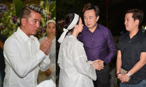 Trường Giang, Đàm Vĩnh Hưng đến tiễn đưa nghệ sĩ Thanh Hoàng về đất mẹ