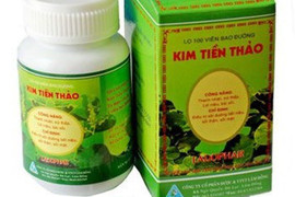 Thuốc trị sỏi thận Kim Tiền Thảo bị xử lý do không đạt chất lượng