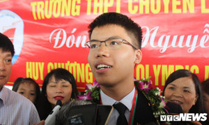 Chàng trai giành HCV Olympic Vật lý quốc tế 2018 biết làm Toán từ khi 3 tuổi