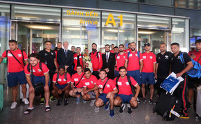 Đối thủ đầu tiên đến Hà Nội, sẵn sàng thử thách bản lĩnh Olympic Việt Nam