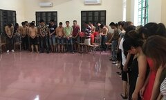 Đột kích trang trại ở Thái Bình, công an tóm hàng chục 'dân chơi' sử dụng ma túy