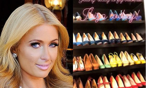 Paris Hilton khoe BST giày hàng hiệu trong phòng chứa quần áo trị giá 23 tỷ đồng