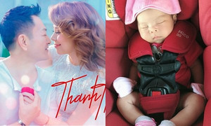 Thanh Thảo hạnh phúc khoe ảnh con gái cưng ngồi xe đi ăn cùng gia đình