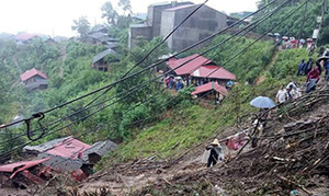 Mưa lớn bao trùm, miền Bắc tiếp tục đối mặt với nguy cơ lũ quét, sạt lở đất